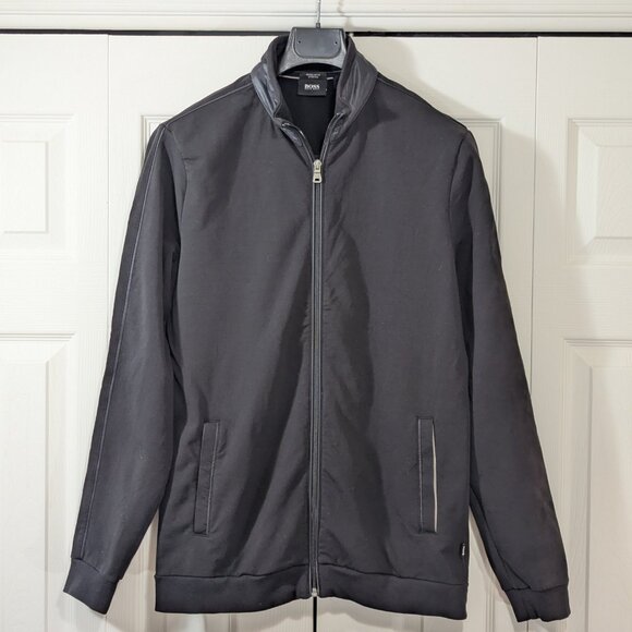 Hugo Boss Men's Black Zip-up Jacket - Size XL - Picture 1 of 14